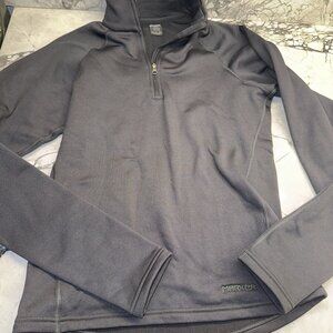 Marker Women’s Medium Black Fleece Pullover Half Zip Pro tective Snow Apparel